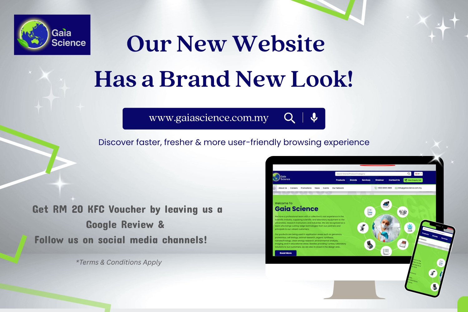 Our Website Has A Brand New Look!