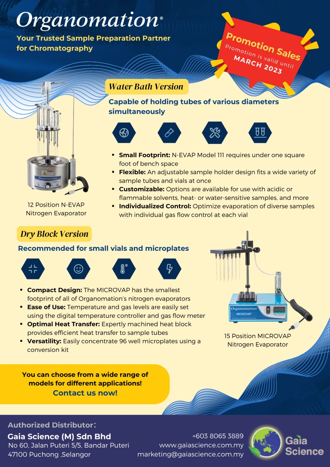 Organomation : Your Trusted Sample Preparation Partner for Chromatography